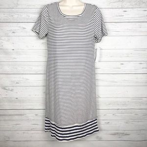 Loveappella Striped Shift Dress